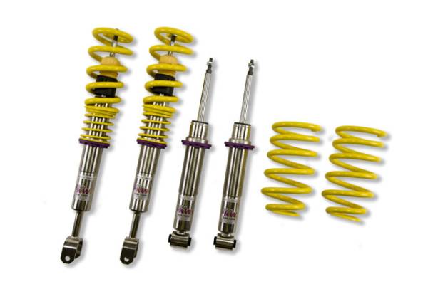 KW - KW Height adjustable stainless steel coilovers with adjustable rebound damping - 15210026