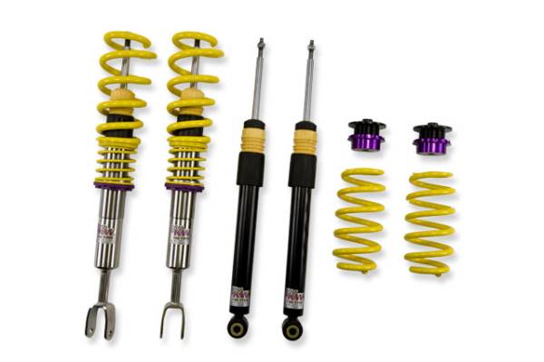 KW - KW Height adjustable stainless steel coilovers with adjustable rebound damping - 15210028