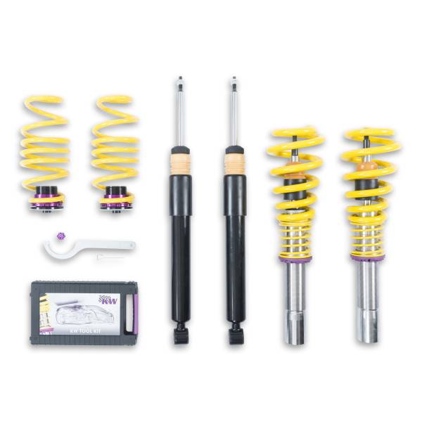 KW - KW Height adjustable stainless steel coilovers with adjustable rebound damping - 15210075