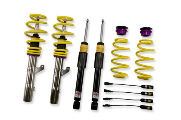KW - KW Height adjustable stainless steel coilovers with adjustable rebound damping - 15210092
