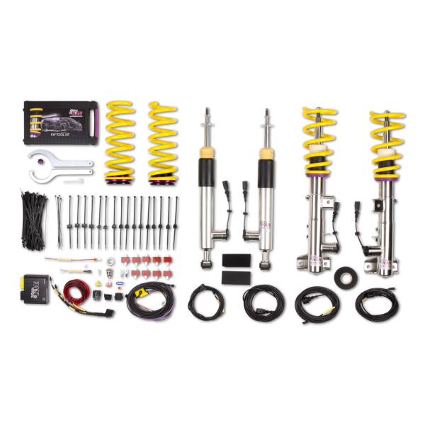 KW - KW Height Adjustable Coilovers with standalone ECU for Electronic Damper Control - 39025008