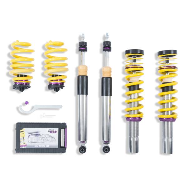 KW - KW Height Adjustable Coilovers with Independent Compression and Rebound Technology - 352100BT