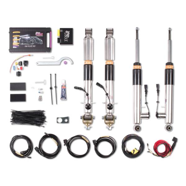 KW - KW Height Adjustable Coilovers with standalone ECU for Electronic Damper Control - 39025016