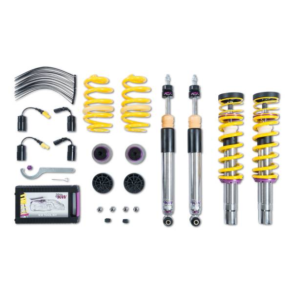 KW - KW Height Adjustable Coilovers with Independent Compression and Rebound Technology - 352100CJ