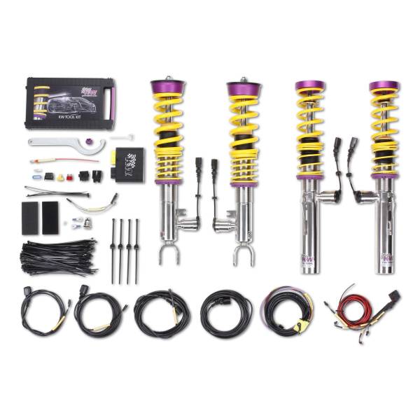 KW - KW Height Adjustable Coilovers with standalone ECU for Electronic Damper Control - 39071001