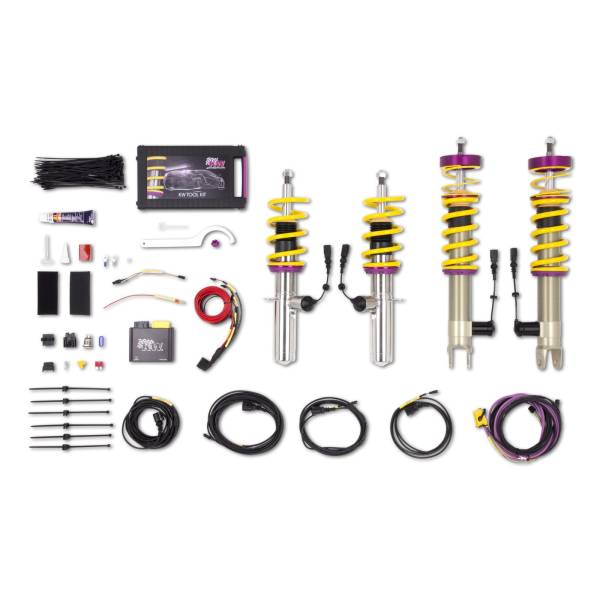 KW - KW Height Adjustable Coilovers with standalone ECU for Electronic Damper Control - 39071002