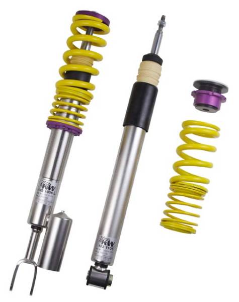 KW - KW Adjustable Coilovers, Aluminum Top Mounts, Independent Compression and Rebound - 35210765