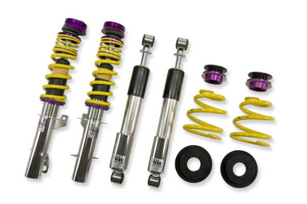 KW - KW Adjustable Coilovers, Aluminum Top Mounts, Independent Compression and Rebound - 35210841