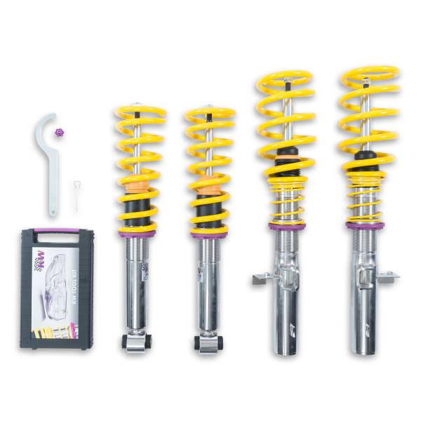 KW - KW Height adjustable stainless steel coilovers with adjustable rebound damping - 1522000Z
