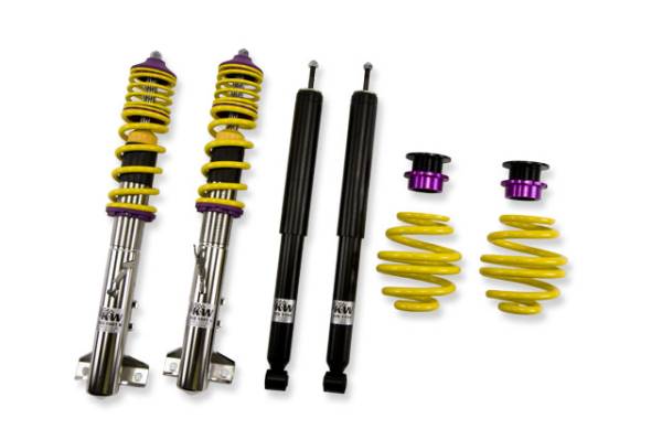 KW - KW Height adjustable stainless steel coilovers with adjustable rebound damping - 15220013