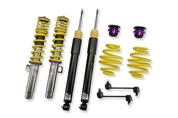 KW - KW Height adjustable stainless steel coilovers with adjustable rebound damping - 15220022
