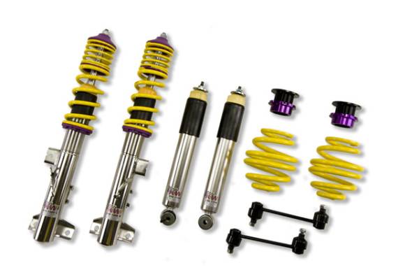 KW - KW Height adjustable stainless steel coilovers with adjustable rebound damping - 15220027