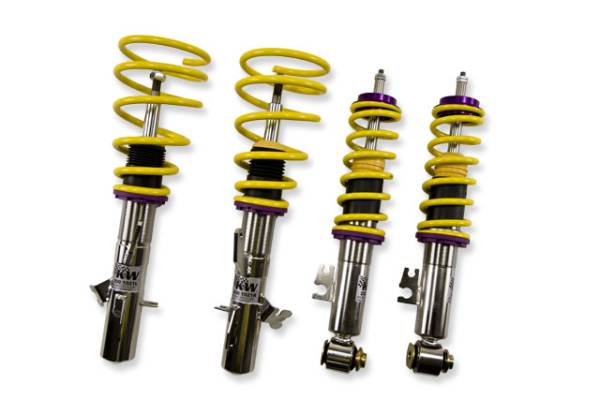 KW - KW Height adjustable stainless steel coilovers with adjustable rebound damping - 15220050