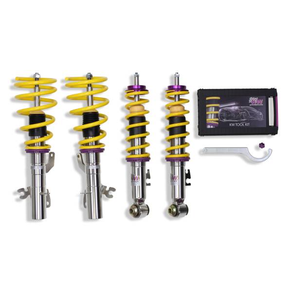 KW - KW Height Adjustable Coilovers with Independent Compression and Rebound Technology - 3522000B