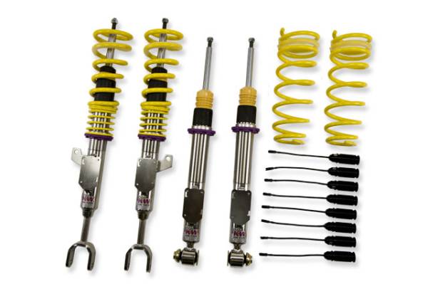KW - KW Height adjustable stainless steel coilovers with adjustable rebound damping - 15220090