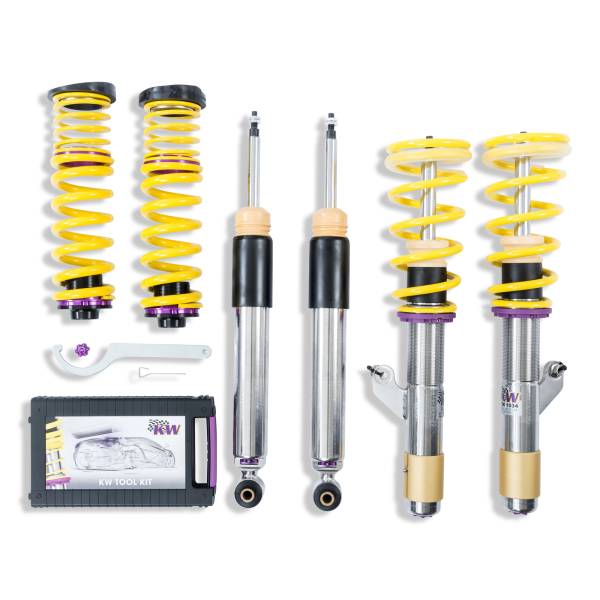 KW - KW Height Adjustable Coilovers with Independent Compression and Rebound Technology - 3522000J