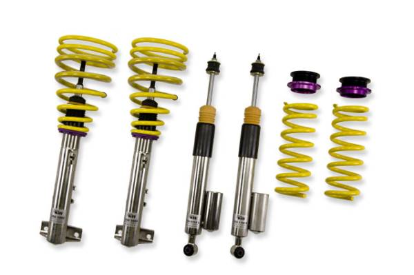 KW - KW Height adjustable stainless steel coilovers with adjustable rebound damping - 15225003