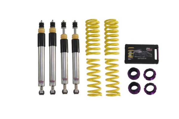 KW - KW Height adjustable stainless steel coilovers with adjustable rebound damping - 15225016