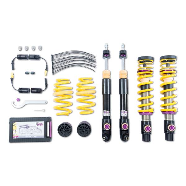 KW - KW Adjustable Coilovers with Rebound and Low & High-speed Compression adjustability - 3A7100CJ