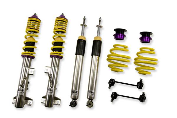 KW - KW Height Adjustable Coilovers with Independent Compression and Rebound Technology - 35220017