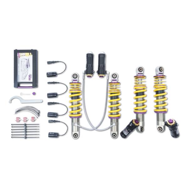 KW - KW Adjustable Coilovers with Rebound and Low & High-speed Compression adjustability - 3A711005