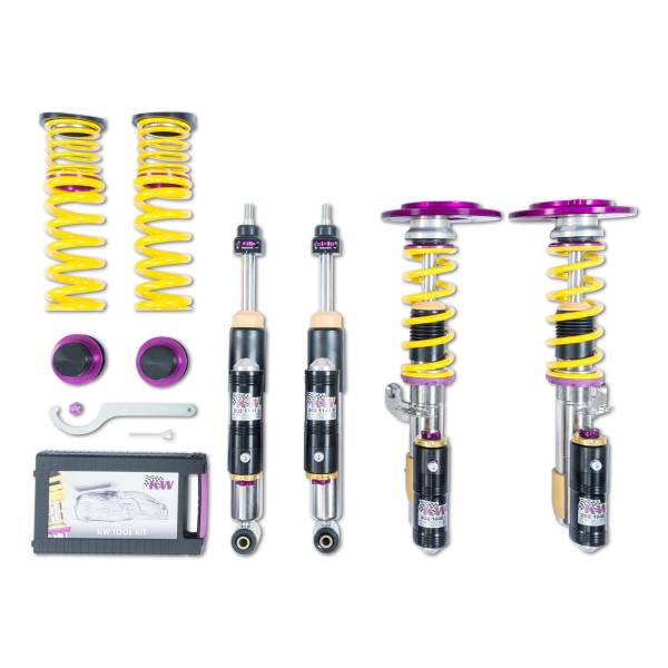 KW - KW Adjustable Coilovers with Rebound and Low & High-speed Compression adjustability - 3A7200BH