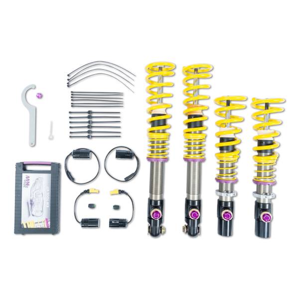 KW - KW Adjustable Coilovers with Rebound and Low & High-speed Compression adjustability - 3A7200CC