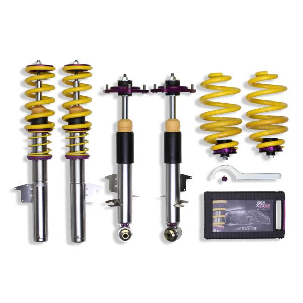 KW - KW Height Adjustable Coilovers with Independent Compression and Rebound Technology - 35220069