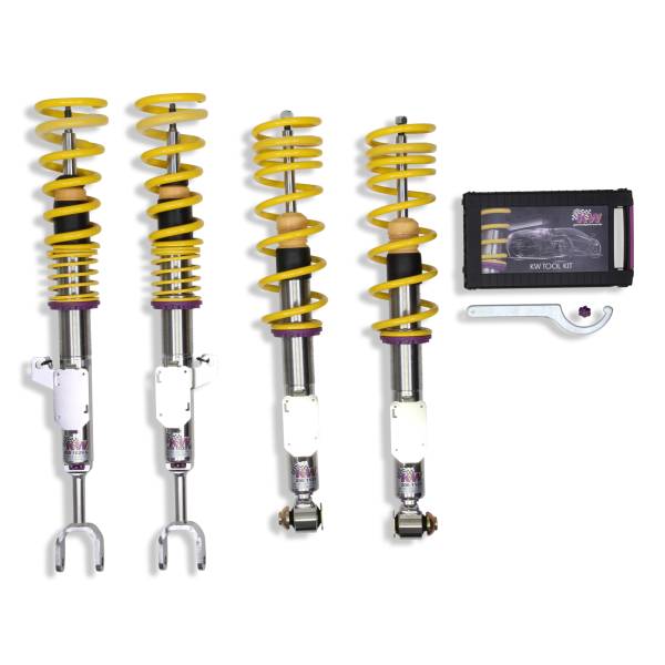 KW - KW Height Adjustable Coilovers with Independent Compression and Rebound Technology - 35220080