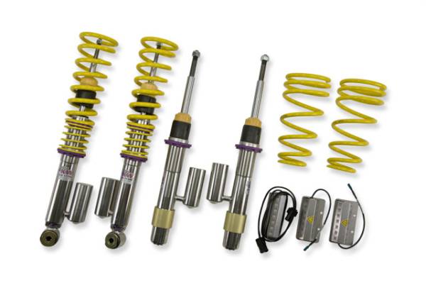 KW - KW Height Adjustable Coilovers with Independent Compression and Rebound Technology - 35220082