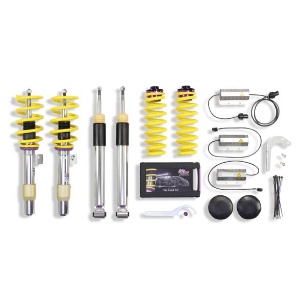 KW - KW Height Adjustable Coilovers with Independent Compression and Rebound Technology - 35220083