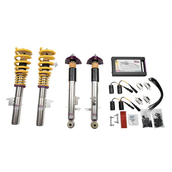 KW - KW Height Adjustable Coilovers with Independent Compression and Rebound Technology - 35220089