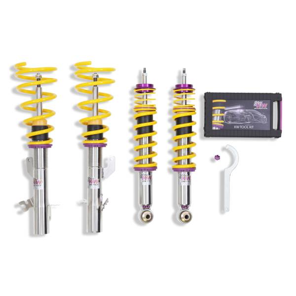 KW - KW Height Adjustable Coilovers with Independent Compression and Rebound Technology - 35220096