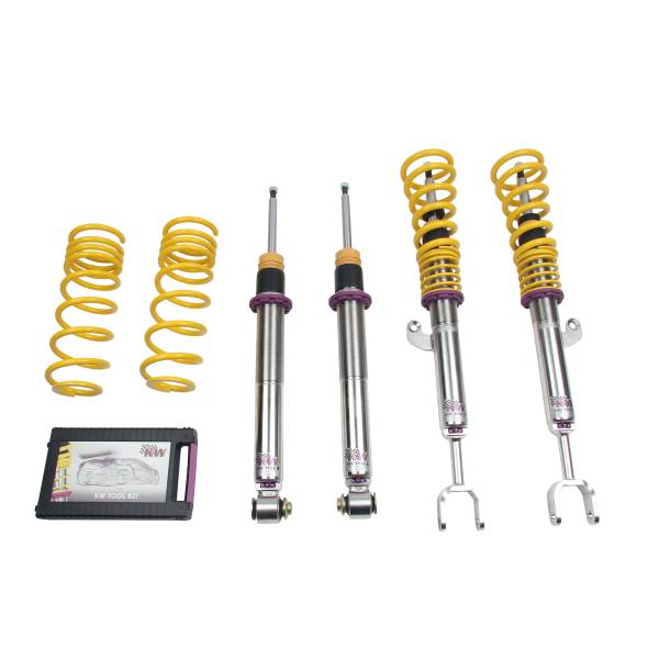 KW - KW Height Adjustable Coilovers with Independent Compression and Rebound Technology - 35220097