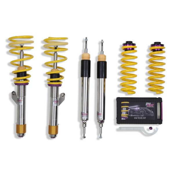 KW - KW Height Adjustable Coilovers with Independent Compression and Rebound Technology - 35220099