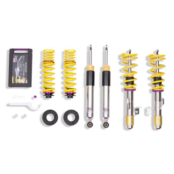 KW - KW Height Adjustable Coilovers with Independent Compression and Rebound Technology - 352200AC