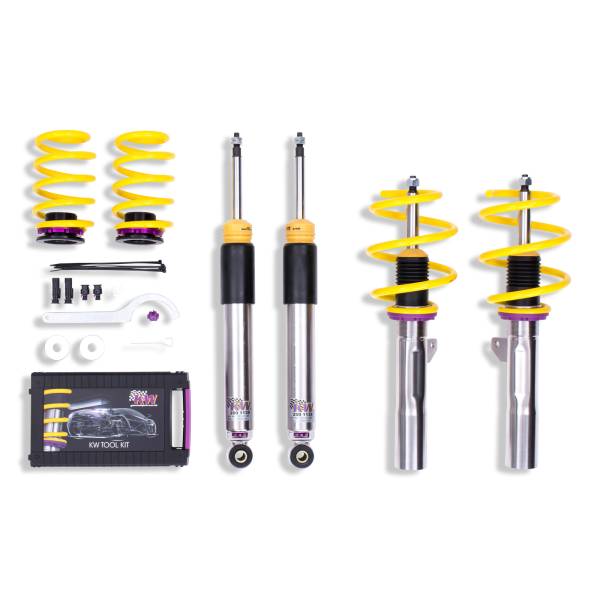 KW - KW Height Adjustable Coilovers with Independent Compression and Rebound Technology - 352200AH