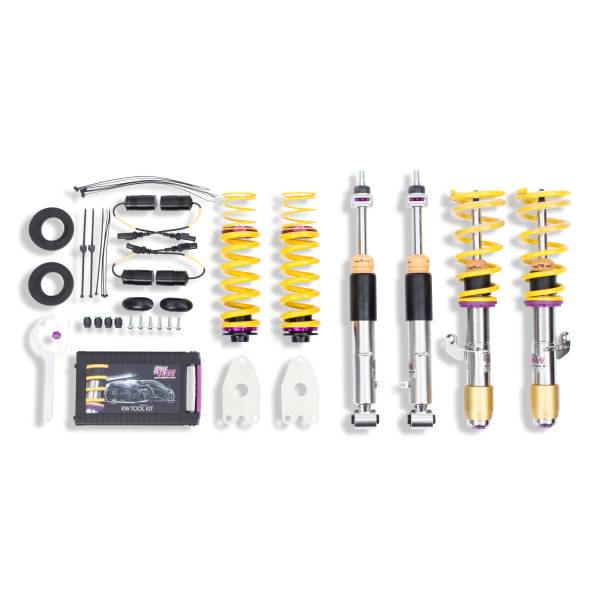 KW - KW Height Adjustable Coilovers with Independent Compression and Rebound Technology - 352200AP