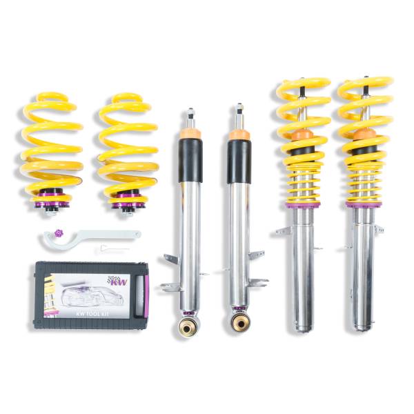 KW - KW Height Adjustable Coilovers with Independent Compression and Rebound Technology - 352200BJ