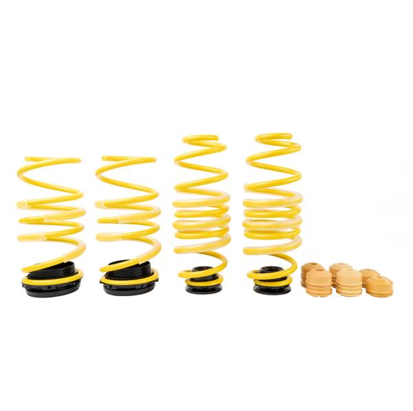 ST Suspensions - ST Suspensions OEM Quality Ride Height Adjustable Lowering Springs for stock dampers - 27381054