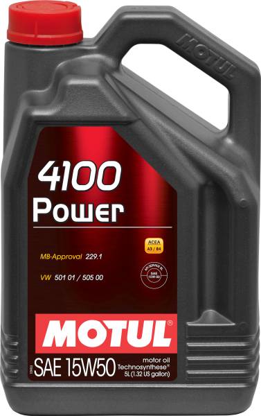 Motul - Motul 4100 POWER 15W50 4X5L - 100273