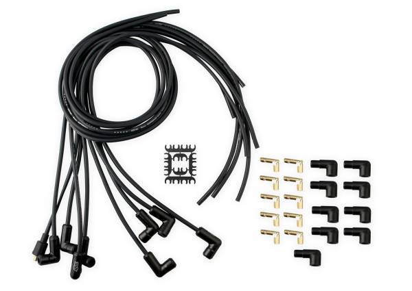 ACCEL - ACCEL Extreme 9000 Black Ceramic Boot Spark Plug Wire Set - 9001CK