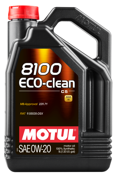 Motul - Motul 8100 ECO-CLEAN 0W20 4X5L - 108862