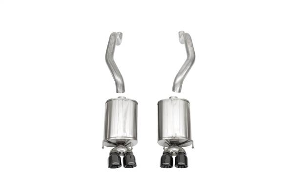 Corsa Performance - Corsa Performance 2.5in. Axle-Back Dual Rear Exit with Twin 3.5in. Black PVD Pro-Series Tips 14108BLK