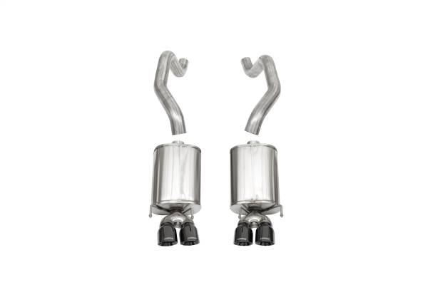 Corsa Performance - Corsa Performance 2.5in. Axle-Back Dual Rear Exit with Twin 3.5in. Black PVD Pro-Series Tips 14169BLK