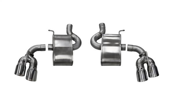 Corsa Performance - Corsa Performance 2.75in. Axle-Back Dual Rear Exit with Twin 4.0in. Polished Pro-Series Tips 14784