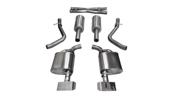 Corsa Performance - Corsa Performance 2.5in. Cat-Back Dual Rear Exit with GTX2 Polished Tips 14975