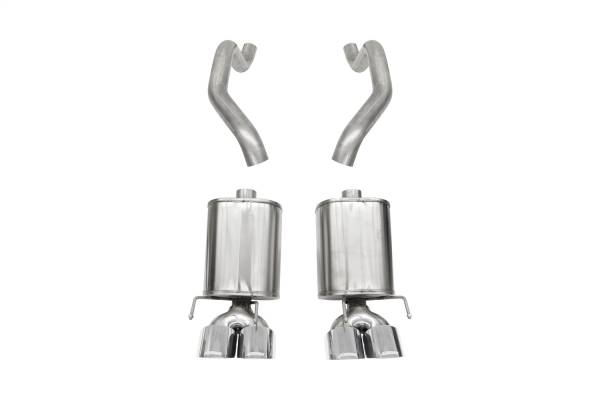 Corsa Performance - Corsa Performance 2.5in. Axle-Back Dual Rear Exit with Twin 4.5in. Polished Pro-Series Tips 21009