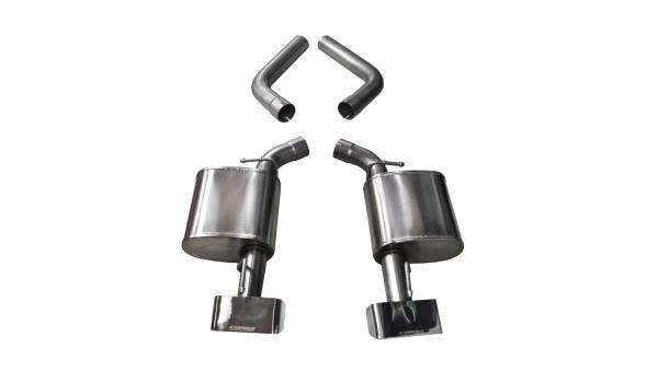 Corsa Performance - Corsa Performance 2.75in. Axle-Back Dual Rear Exit with GTX2 Polished Tips 21021
