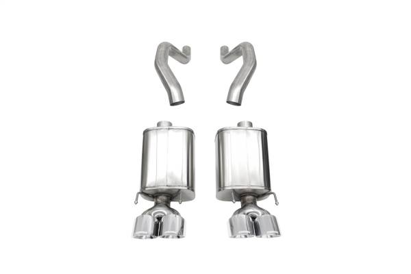Corsa Performance - Corsa Performance 3.0in. Axle-Back Dual Rear Exit with Twin 4.5in. Polished Pro Series Tips 21077